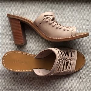 J Crew Heeled Sandals
